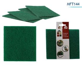 TAMPON ABRASIF X4 15X14CM