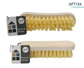 BROSSE DE MENAGE 16CM BOIS