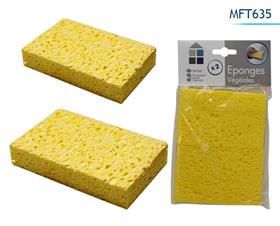 EPONGE VEGETALES X2 11X7X2CM