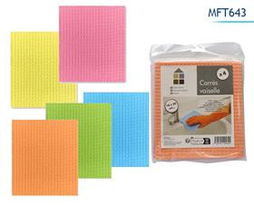 EPONGE CARREE VAISSEL.X4 18X20