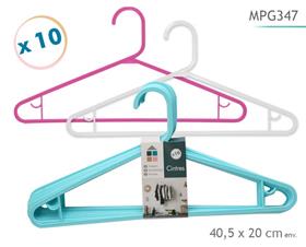 CINTRES X10  PLASTIQUE 40.5CM