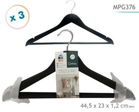 CINTRES BOIS RUBBER X3 44.5CM