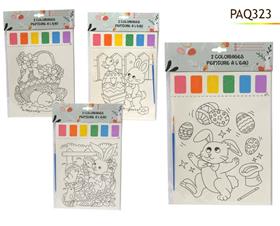 CREA 2 COLORIAGES+PEINTURE A4