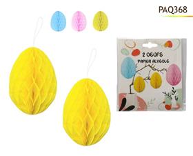 OEUFS X2 15CM ORIGAMI*