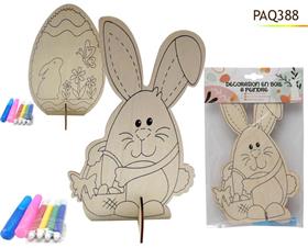 CREA DECO BOIS PEINDRE 21.5CM