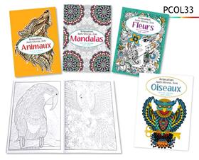 COLORIAGE MANDALA ANIMAUX 64P