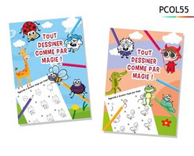 CAHIER APPRENDRE/DESSINER 64P