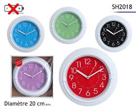 HORLOGE RONDE D20CM
