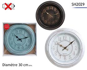 HORLOGE RONDE D30CM