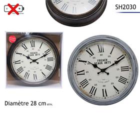 HORLOGE RONDE D28CM