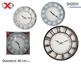 HORLOGE RONDE D40CM