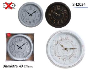 HORLOGE RONDE D40CM