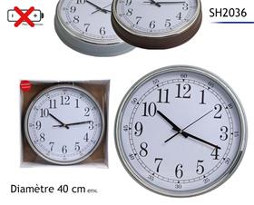 HORLOGE RONDE D40CM*